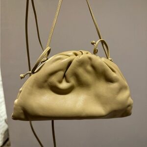 Bottega Veneta Mini Pouch in the color Tapioca
